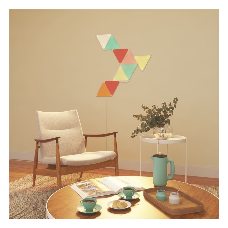 Nanoleaf -9 PACK LED RGB Dimmbares Paneel TRIANGLES LED/1,5W/230V Wi-Fi