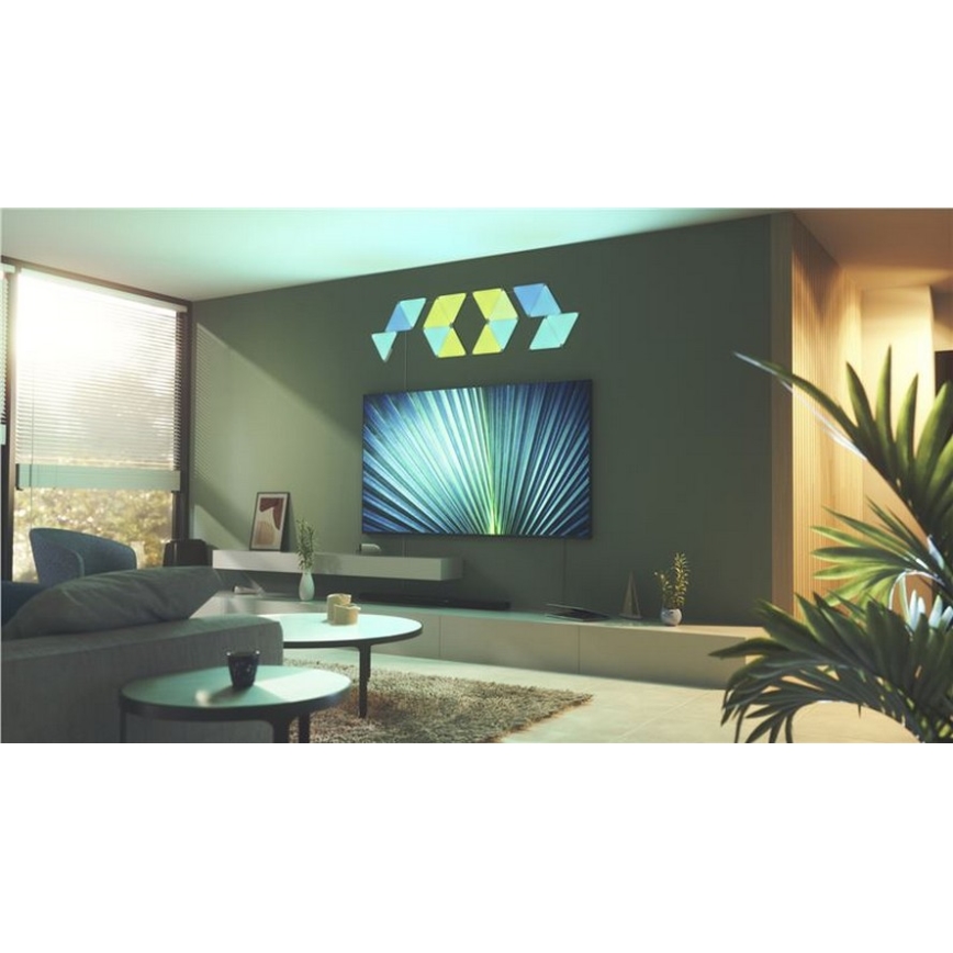 Nanoleaf - 15 PACK LED RGB Dimmbares Paneel TRIANGLES LED/1,5/230V Wi-Fi