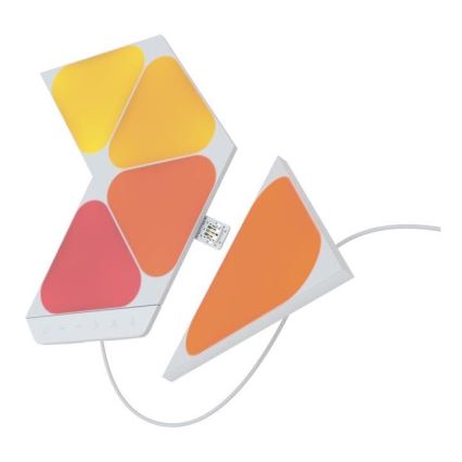 Nanoleaf - SET 5x Dimmbares LED-RGB-Panel TRIANGLES LED/0,5W/230V 1200-6500K Wi-Fi