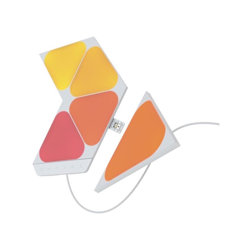 Nanoleaf - SET 5x Dimmbares LED-RGB-Panel TRIANGLES LED/0,5W/230V 1200-6500K Wi-Fi