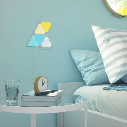 Nanoleaf - SET 5x Dimmbares LED-RGB-Panel TRIANGLES LED/0,5W/230V 1200-6500K Wi-Fi