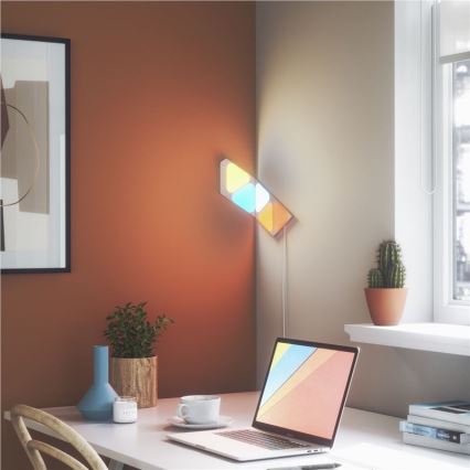 Nanoleaf - SET 5x Dimmbares LED-RGB-Panel TRIANGLES LED/0,5W/230V 1200-6500K Wi-Fi