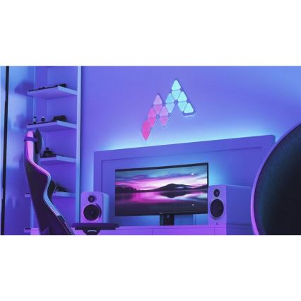 Nanoleaf - SET 5x Dimmbares LED-RGB-Panel TRIANGLES LED/0,5W/230V 1200-6500K Wi-Fi