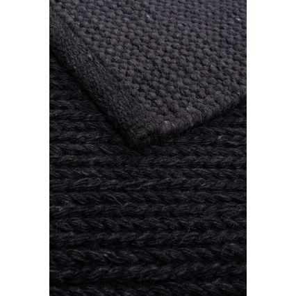 Naturteppich FIR WOOL, 120 x 170 cm, 2600 g/m², Anthrazit