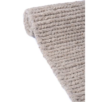 Naturteppich FIR WOOL 120x170 cm 2600 g/m2 beige