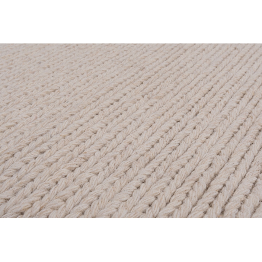 Naturteppich FIR WOOL 120x170 cm 2600 g/m2 creme