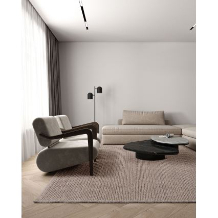 Naturteppich FIR WOOL 160x230 cm 2600 g/m2 beige