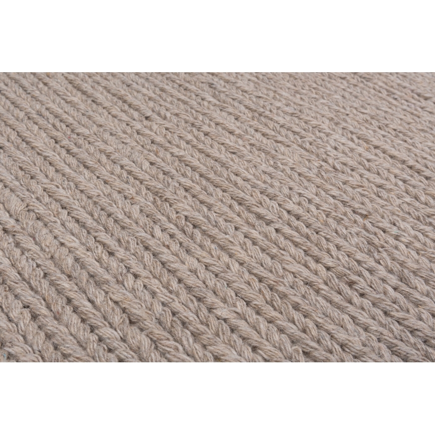 Naturteppich FIR WOOL 160x230 cm 2600 g/m2 beige