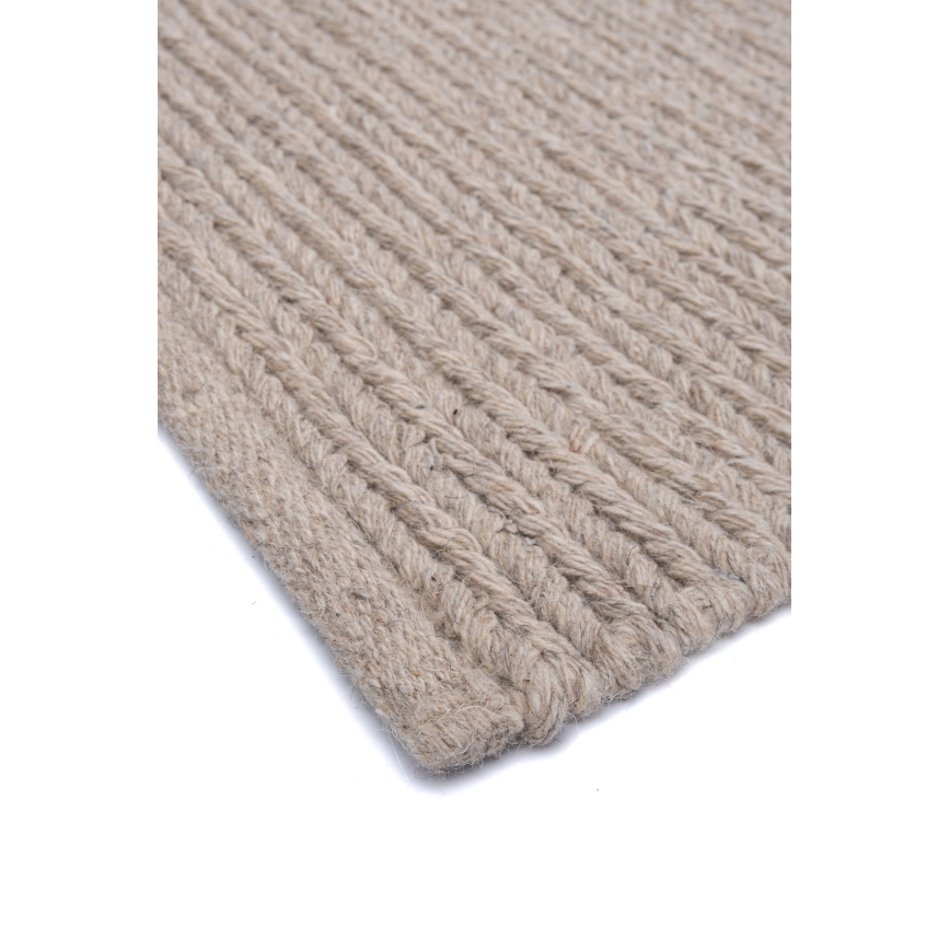 Naturteppich FIR WOOL 160x230 cm 2600 g/m2 beige