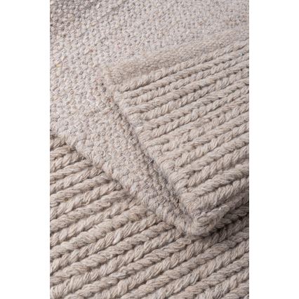 Naturteppich FIR WOOL 160x230 cm 2600 g/m2 beige