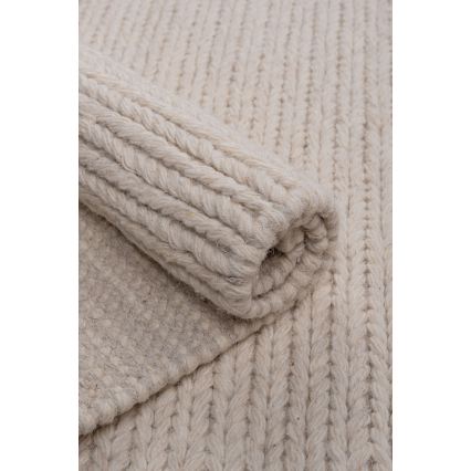 Naturteppich FIR WOOL 160x230 cm 2600 g/m2 cremefarben