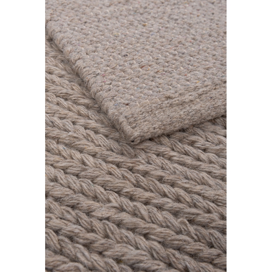 Naturteppich FIR WOOL 200x300 cm 2600 g/m2 Beige