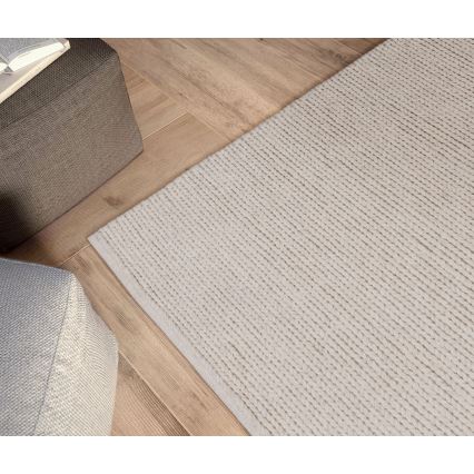 Naturteppich FIR WOOL 200x300 cm 2600 g/m2 cremefarben