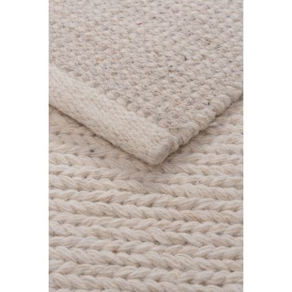 Naturteppich FIR WOOL 200x300 cm 2600 g/m2 cremefarben
