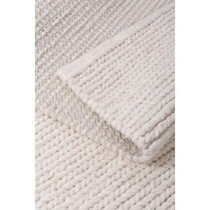 Naturteppich FIR WOOL 200x300 cm 2600 g/m2 cremefarben