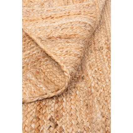 Naturteppich JUTA 70x140 cm beige