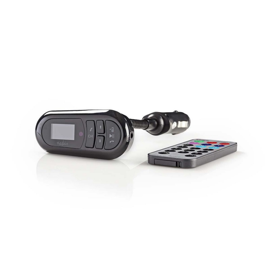 FM-Autosender Bluetooth/MP3/12V + Fernbedienung