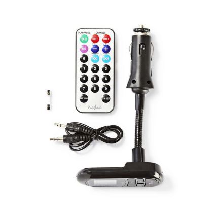 FM-Autosender Bluetooth/MP3/12V + Fernbedienung