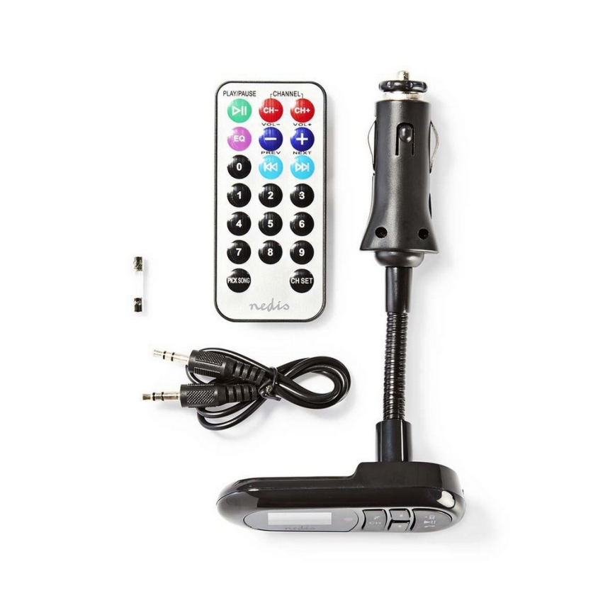 FM-Autosender Bluetooth/MP3/12V + Fernbedienung