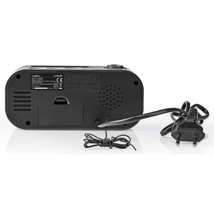 Radiowecker mit LED-Anzeige und Projektor 230V