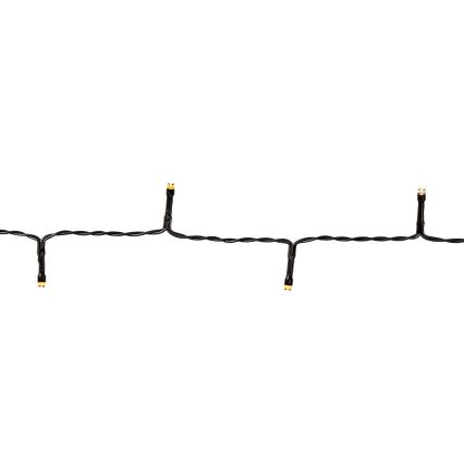 LED-Außen-Lichterkette 48xLED/7 Funktionen/3xAA 4,1m IP44 warmweiß