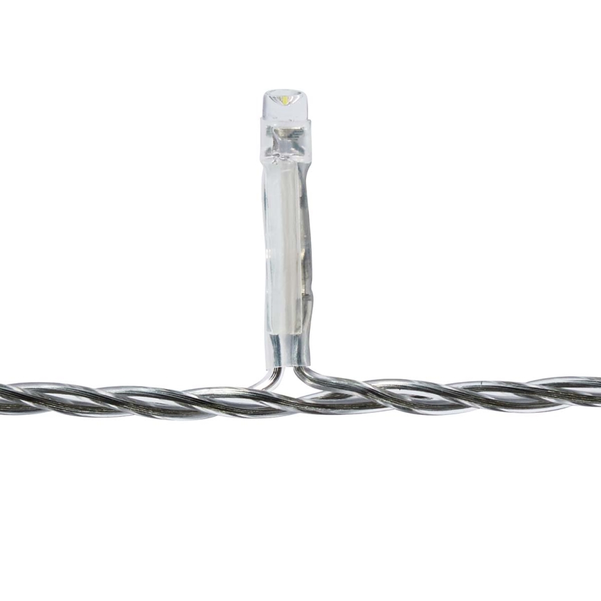 LED-Lichtervorhang für den Außenbereich 180xLED/7 Funktionen 10,9 m IP44 kaltweiß