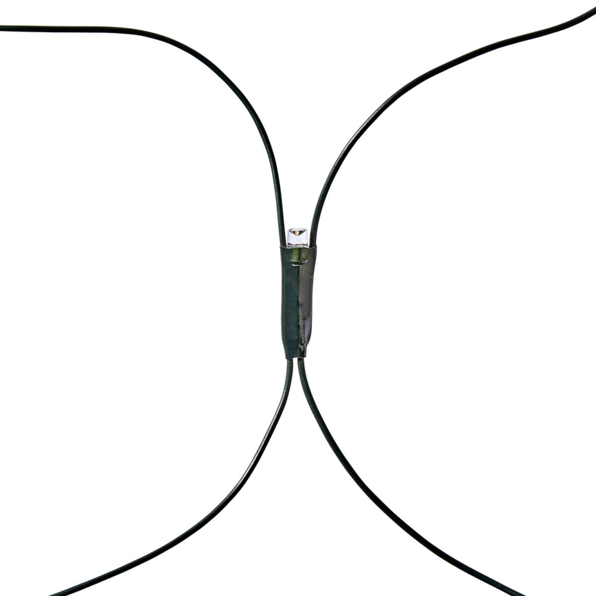 LED-Lichtervorhang für den Außenbereich, 320 LEDs / 7 Funktionen, 6 m, IP44, warmweiß