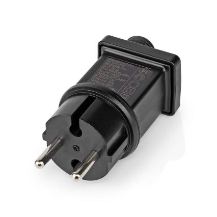 LED-Lichtervorhang für den Außenbereich, 320 LEDs / 7 Funktionen, 6 m, IP44, warmweiß