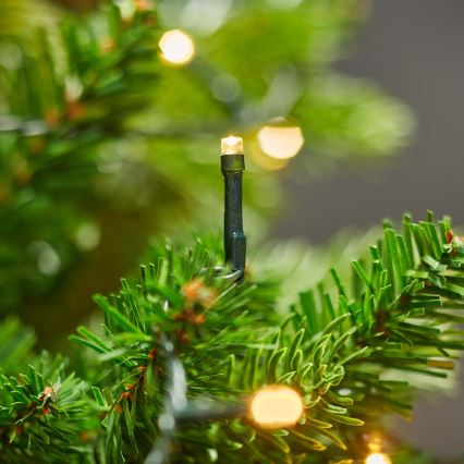 LED-Außen-Weihnachtslichterkette 720 LEDs / 7 Funktionen 57 m IP44 warmweiß