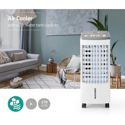Luftkühler 80W/230V weiß