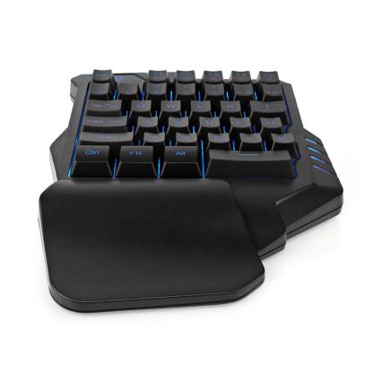 Einhand-Gaming-Tastatur LED RGB 5V