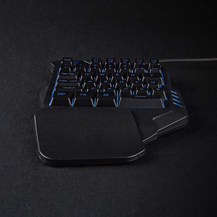 Einhand-Gaming-Tastatur LED RGB 5V