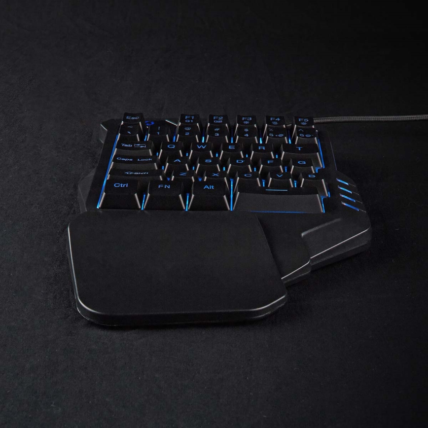 Einhand-Gaming-Tastatur LED RGB 5V