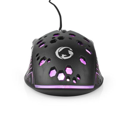 LED-Gaming-Maus 800/1200/2400/3200/4800/7200 DPI 7 Tasten schwarz