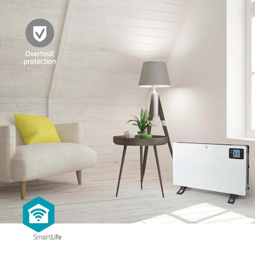 Elektrischer Direktheizer/Konvektor 750/1250/2000 W / 230 V, Wi-Fi Tuya + Fernbedienung