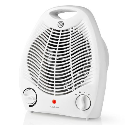 Nedis HTFA13CWT − Tischventilator mit Heizfunktion 2000W/230V