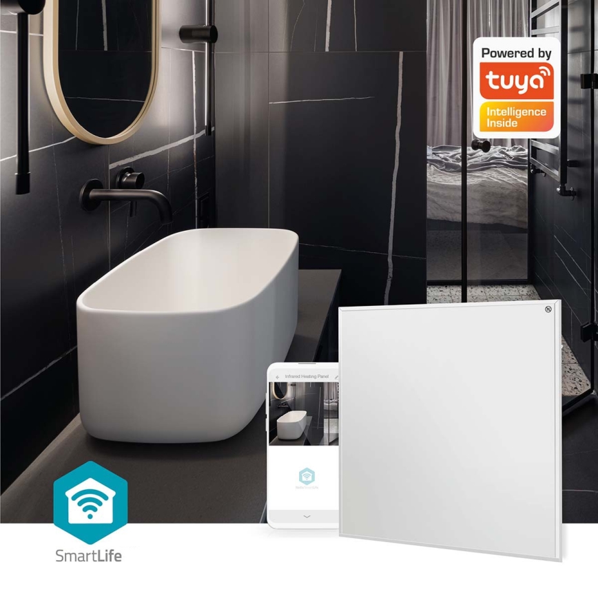 Infrarot-Heizpaneel 350W/230V 59,8x62 cm IP44 Wi-Fi Tuya + Fernbedienung