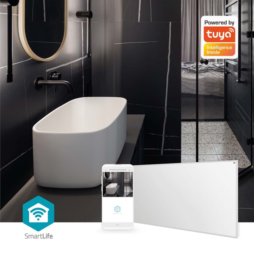 Infrarot-Heizpaneel 700W/230V 120x62 cm IP44 Wi-Fi Tuya + Fernbedienung