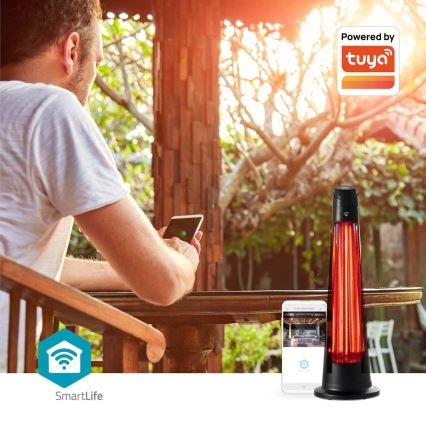 Outdoor-Heizelement SmartLife 600/1200W/230V Wi-Fi Tuya IP24