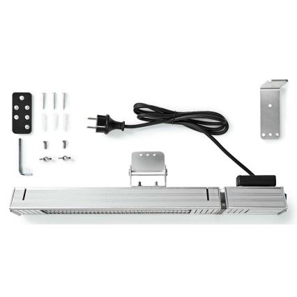 Outdoor-Heizelement 100W/2000W/230V IP65 + Fernbedienung