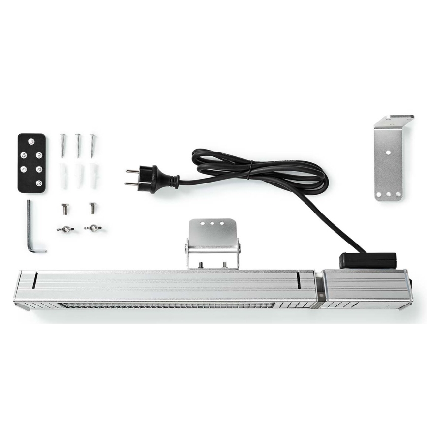 Outdoor-Heizelement 100W/2000W/230V IP65 + Fernbedienung
