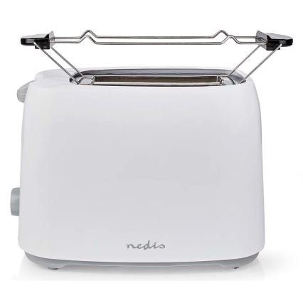 Toaster mit zwei Öffnungen und Erwärmung 750W/230V weiß