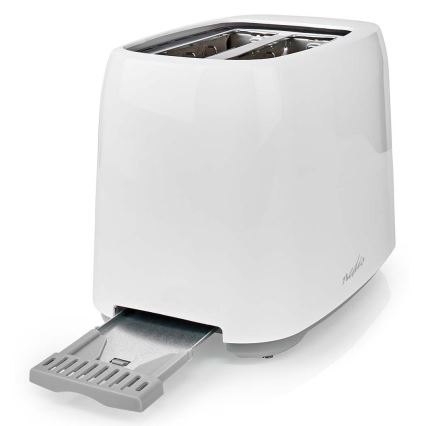 Toaster mit zwei Öffnungen und Erwärmung 750W/230V weiß