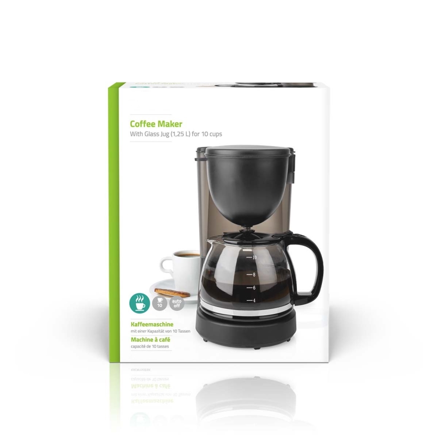 Filterkaffeemaschine 1,25 l mit Temperaturhaltefunktion