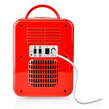 Tragbare Mini-Kühlbox 50W/230V rot