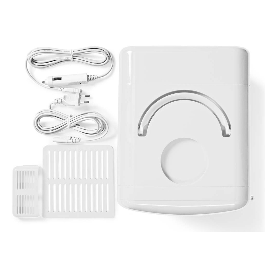 Tragbare Mini-Kühlbox 50W/230V weiß