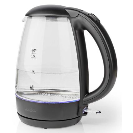 Wasserkocher 1,7 l 2200W/230V schwarz