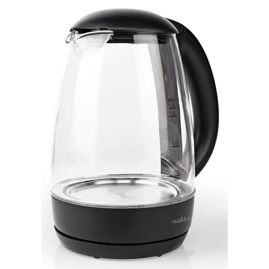 Wasserkocher 1,7 l 2200W/230V schwarz