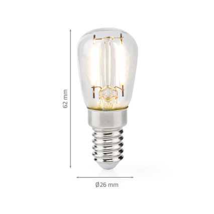 LED-Kühlschranklampe T26 E14/2W/230V 2700K