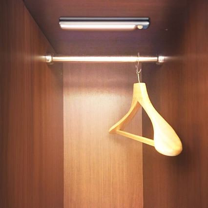 LED wiederaufladbare magnetische Schrankbeleuchtung mit Bewegungssensor LED/1W/1100 mAh 3000K